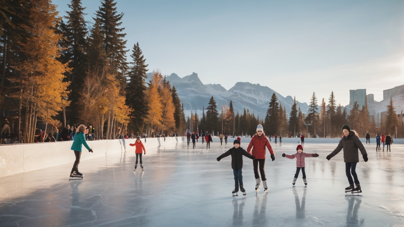 ice skating in multi countries