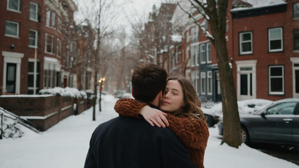 February in Amsterdam, NY, is crisp and cozy.